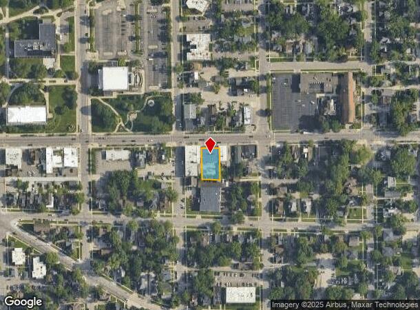 523 W Cross St, Ypsilanti, MI Parcel Map