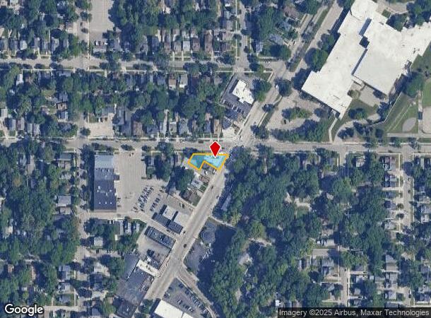 1589 Plainfield Ave Ne, Grand Rapids, MI Parcel Map