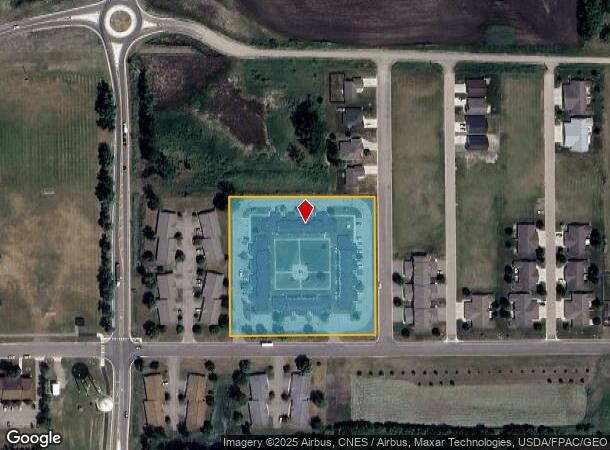 2401 14Th St E, Glencoe, MN Parcel Map