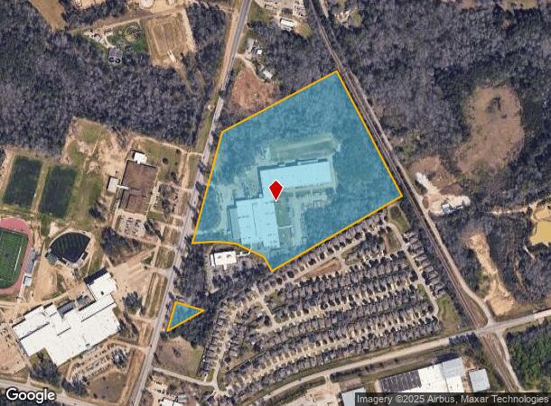 10586 Highway 75 N, Willis, TX Parcel Map