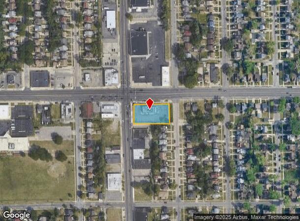  8901 W 7 Mile Rd, Detroit, MI Parcel Map