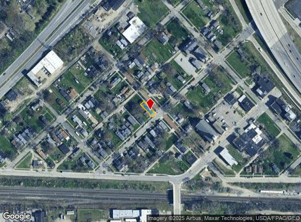  611 Hobart St, Toledo, OH Parcel Map