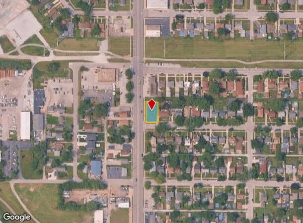  8511 Kennedy Ave, Highland, IN Parcel Map