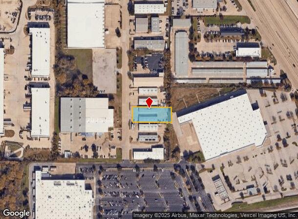  631 Industrial Blvd, Grapevine, TX Parcel Map