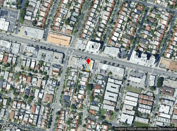  6004 W Pico Blvd, Los Angeles, CA Parcel Map