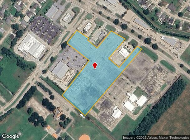  4200 E Judge Perez Dr, Meraux, LA Parcel Map