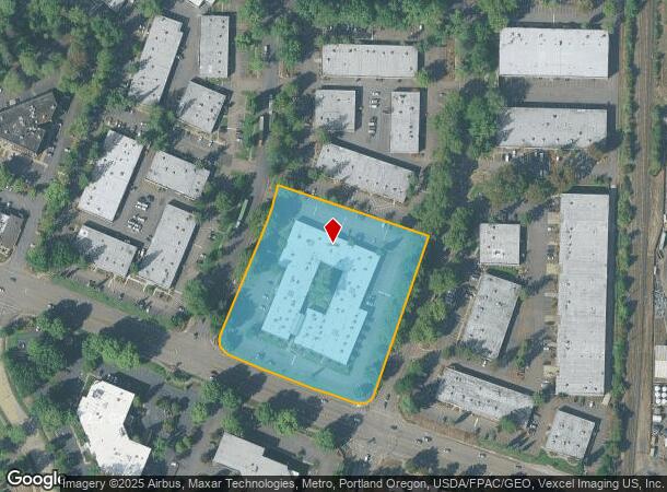 8285 Sw Nimbus Ave, Beaverton, OR Parcel Map
