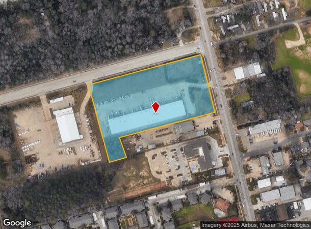 2323 N Frazier St, Conroe, TX Parcel Map