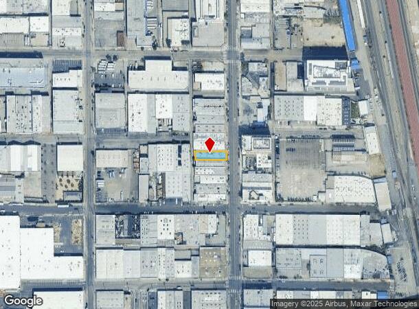  1007 S Santa Fe Ave, Los Angeles, CA Parcel Map