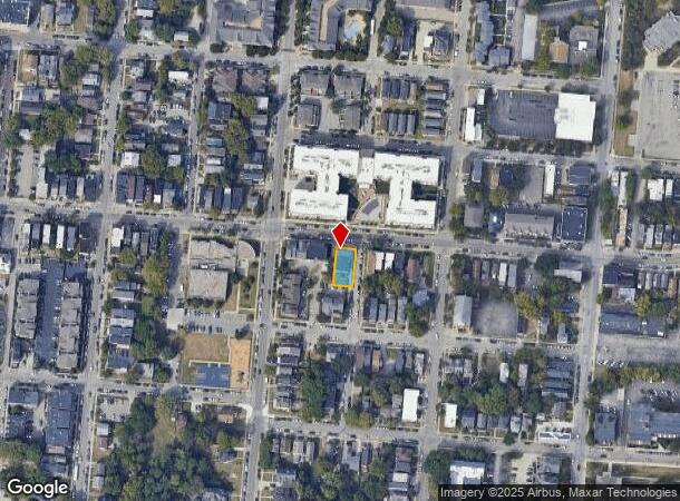  213 E University Ave, Cincinnati, OH Parcel Map