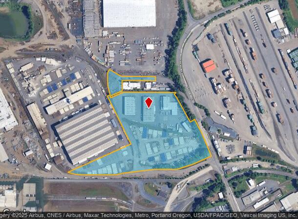  12005 N Lombard St, Portland, OR Parcel Map