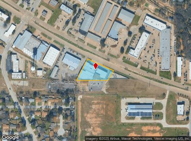  3428 W Pioneer Pkwy, Pantego, TX Parcel Map
