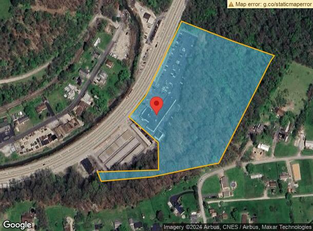  2401 Memorial Blvd, Connellsville, PA Parcel Map