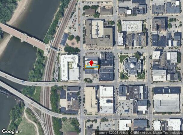  201 Main St, Lafayette, IN Parcel Map