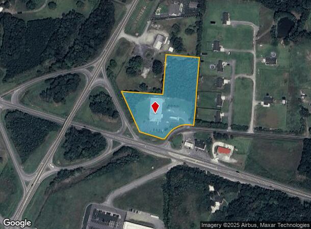 135 Blackberry Rd, Thomasville, NC Parcel Map