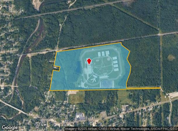 501 E Thompson Rd, Conneaut, OH Parcel Map