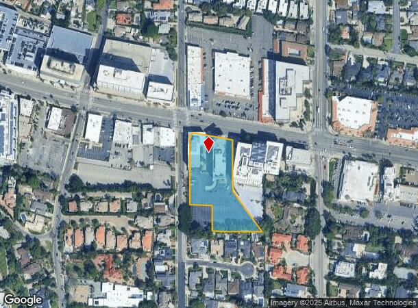  16550 Ventura Blvd, Encino, CA Parcel Map