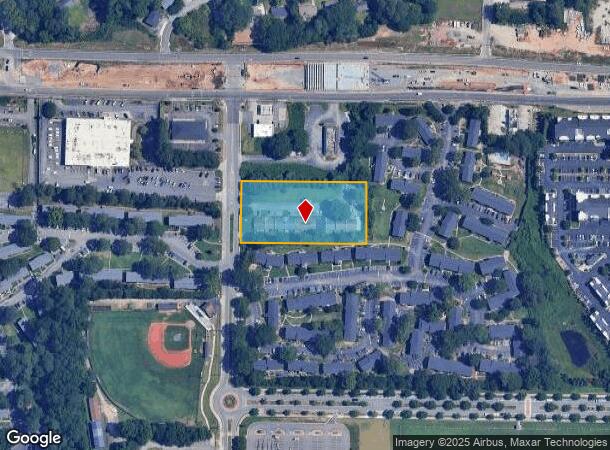  2323 Ward St Se, Smyrna, GA Parcel Map