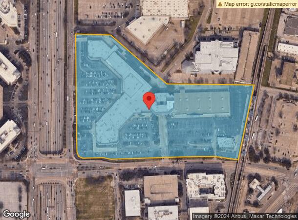  9100 N Central Expy, Dallas, TX Parcel Map