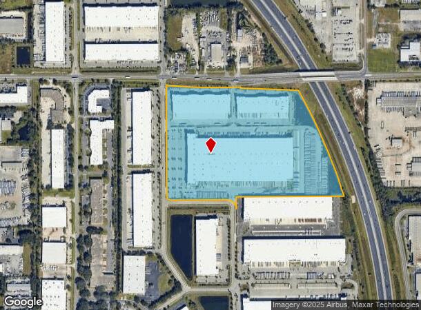  1601 Boice Pond Rd, Orlando, FL Parcel Map