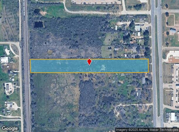  1208 S Broadway St, Joshua, TX Parcel Map