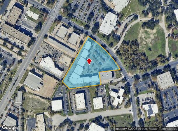 1601 Rutherford Ln, Austin, TX Parcel Map