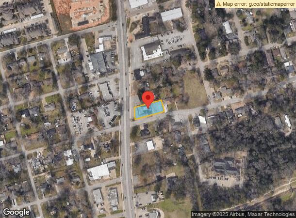  1400 N Frazier St, Conroe, TX Parcel Map