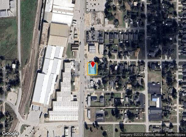 619 N Mission St, Sapulpa, OK Parcel Map
