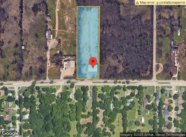  12309 Seagoville Rd, Balch Springs, TX Parcel Map