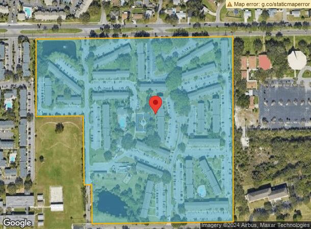  1900 54Th Ter S, Saint Petersburg, FL Parcel Map