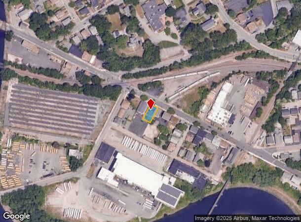  446 River St, Woonsocket, RI Parcel Map