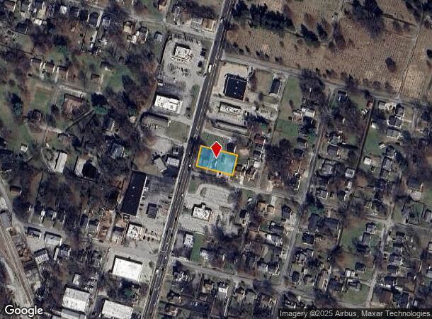 713 N 3Rd St, Bardstown, KY Parcel Map