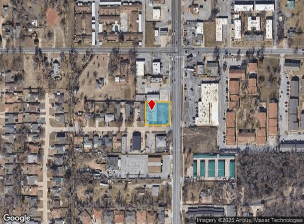  1501 N Rockwell Ave, Oklahoma City, OK Parcel Map