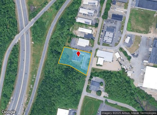 231 Brooks St, Worcester, MA Parcel Map