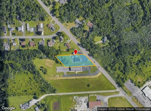 8563 Oswego Rd, Baldwinsville, NY Parcel Map
