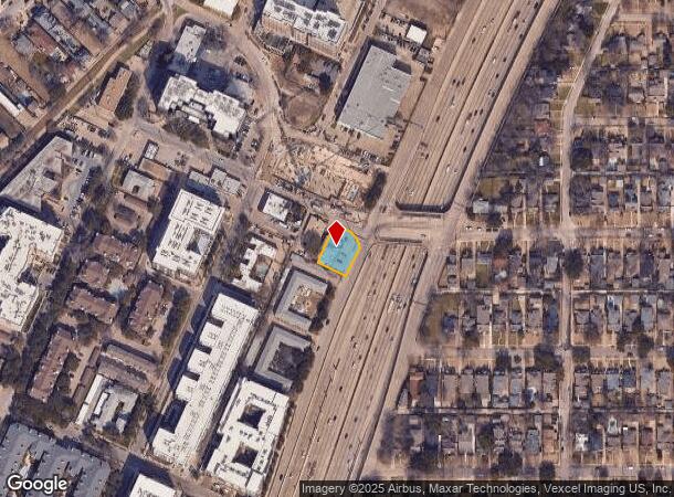  4855 N Central Expy, Dallas, TX Parcel Map