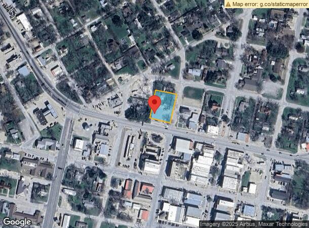  204 W Second St, Hico, TX Parcel Map