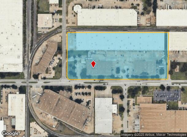 901 W Carrier Pkwy, Grand Prairie, TX Parcel Map