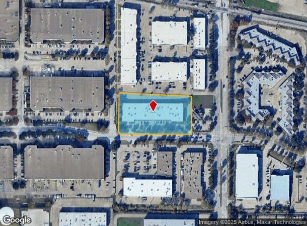  2201 10Th St, Plano, TX Parcel Map