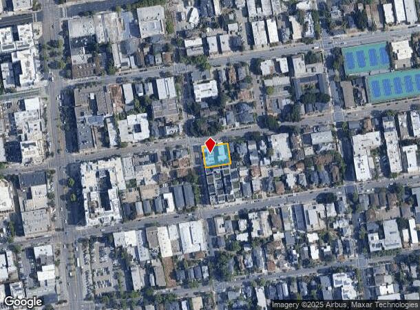  2206 Haste St, Berkeley, CA Parcel Map