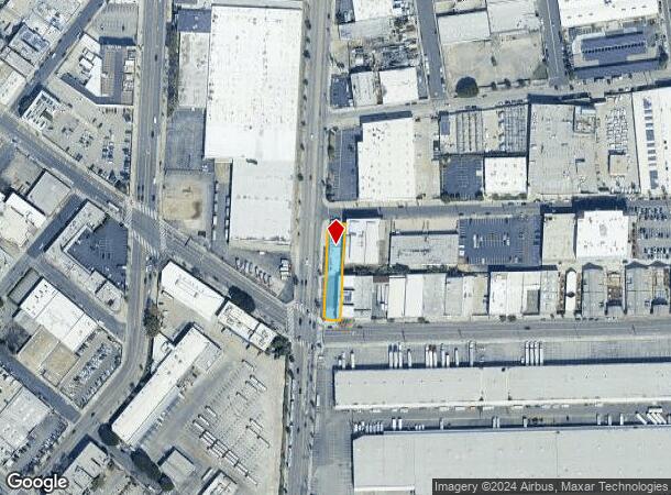  580 S Alameda St, Los Angeles, CA Parcel Map