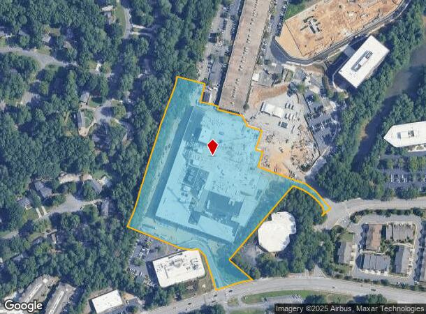 Data Dr, Peachtree Corners, GA Parcel Map