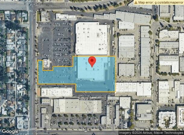  8800 Corbin Ave, Northridge, CA Parcel Map