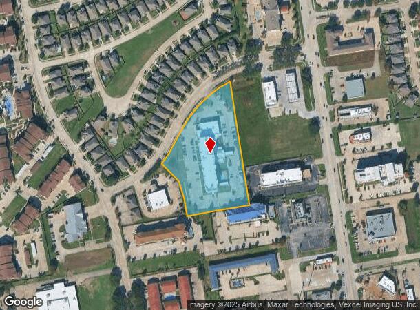  7215 E Chase St, Baytown, TX Parcel Map