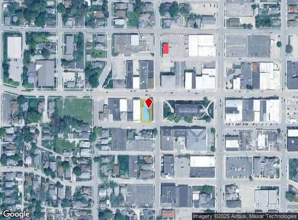 1129 Broad St, New Castle, IN Parcel Map