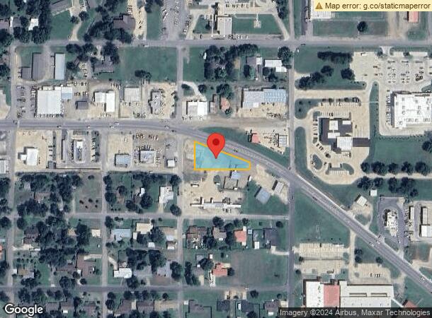  1414 E Jackson St, Hugo, OK Parcel Map