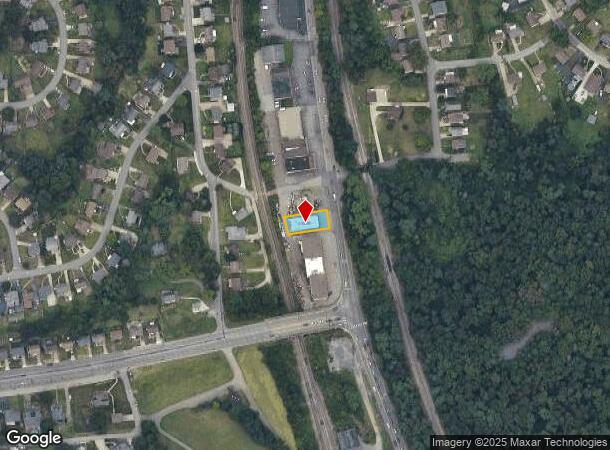 4158 Library Rd, Pittsburgh, PA Parcel Map