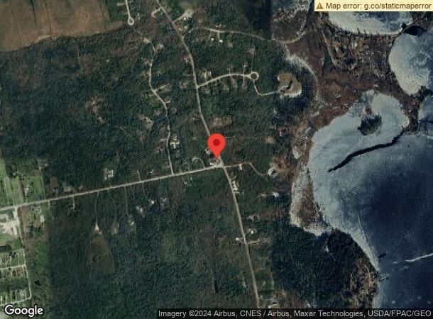  1492 Pushaw Rd, Glenburn, ME Parcel Map