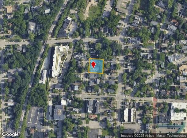 520 N Ashley St, Ann Arbor, MI Parcel Map