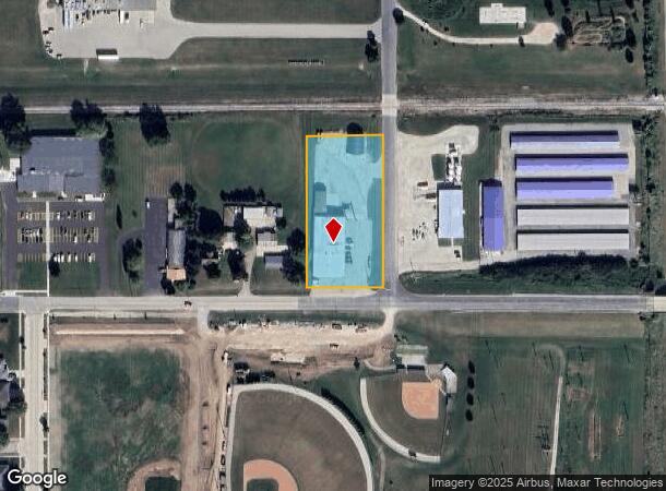 520 E Burnett St, Beaver Dam, WI Parcel Map